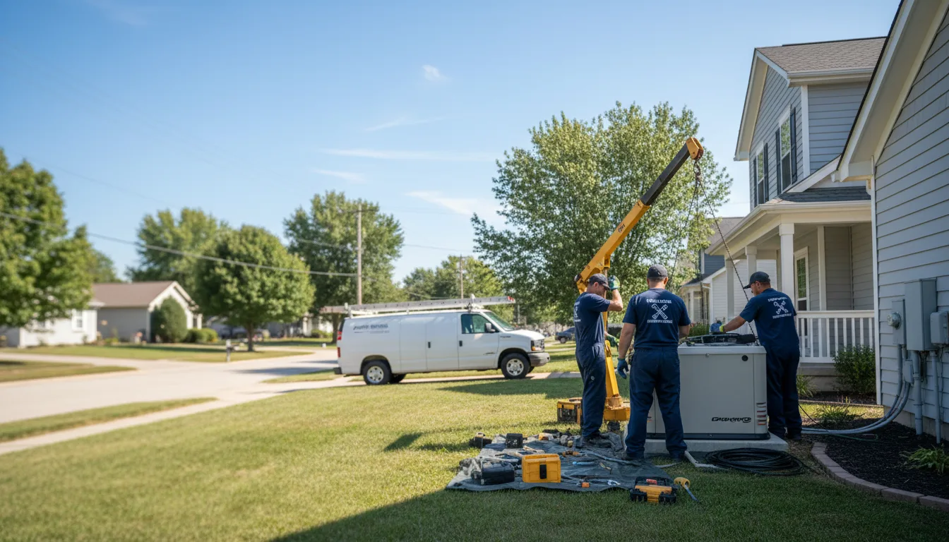 Generator Installation in Moores Hill, IN near me